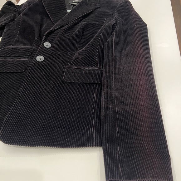 Pre-loved Woman’s Body by Victoria Secret Black Corduroy Blazer - Picture 9 of 9